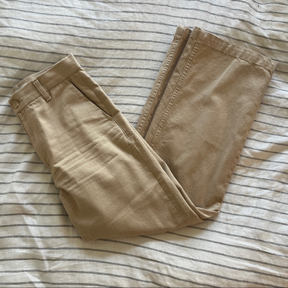 Cotton Wide Leg Pants